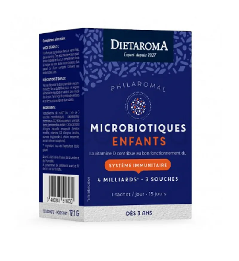 DIETAROMA PHILAROMAL ENFANTS BOITE DE 15 SACHETS