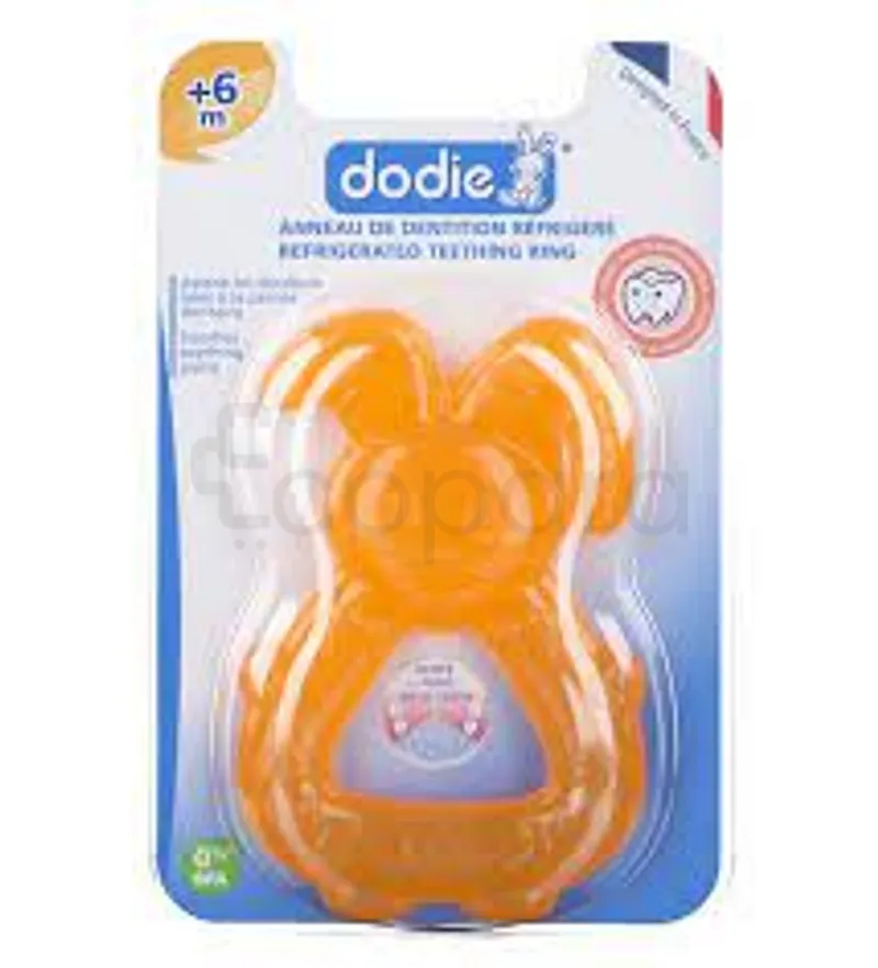 DODIE ANNEAU DE DENTITION REFRIGERE LAPIN ORANGE