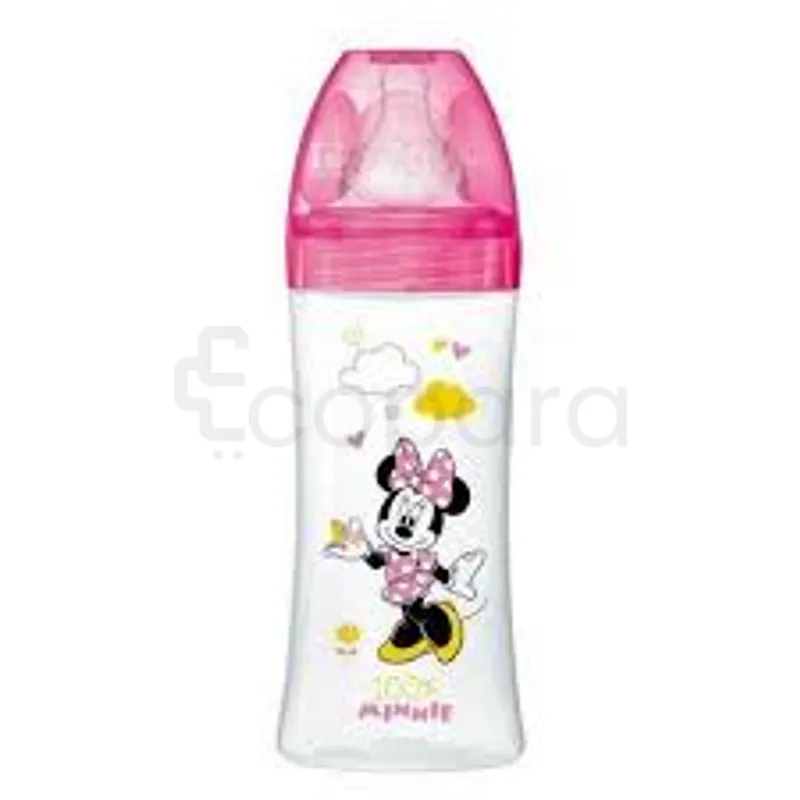 DODIE BIBERON ANTI-COLIQUE MINNIE FUSHIA +6MOIS 330ML + DODIE SUCETTE A66 +18MOIS