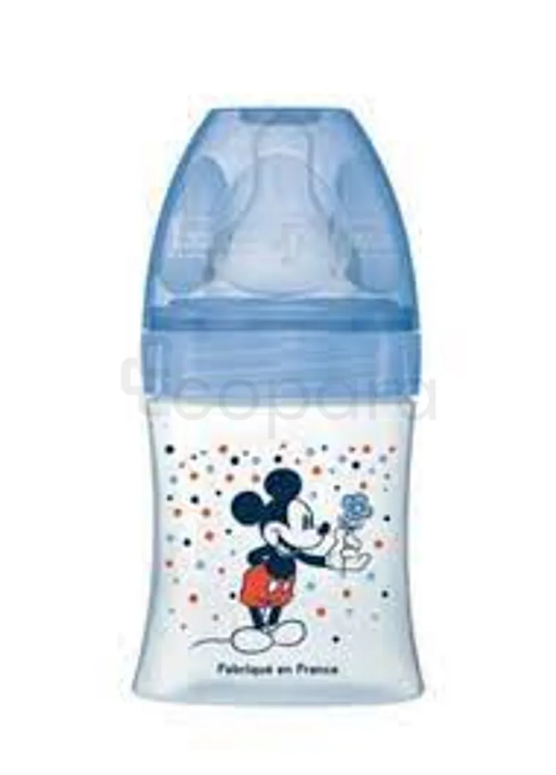 DODIE BIBERON INITIATION TETINE RONDE 3 VITESSE 0-6MOIS D1 MINNIE ROSE 150ML