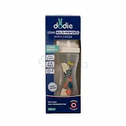 DODIE BIBERON MULTI PERFOREE ANTI-COLIQUE ROSE 270ML D2 REFERENCE 0422