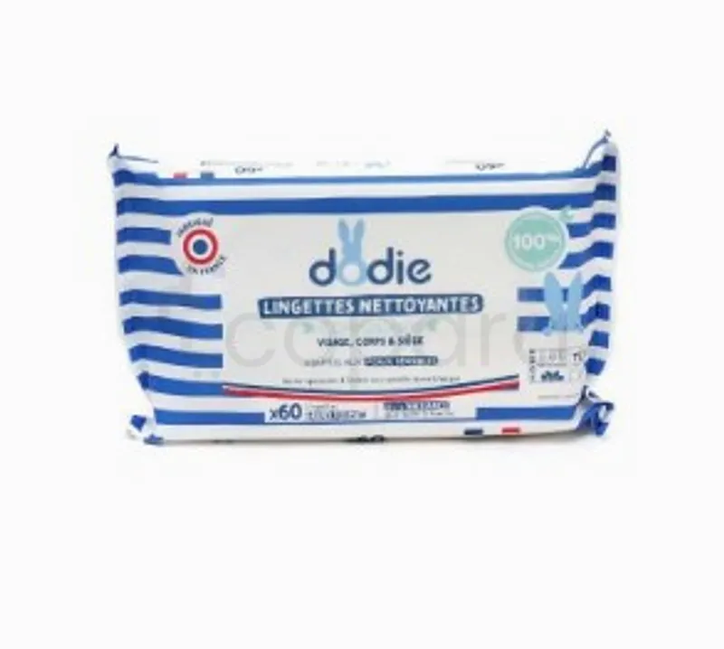 DODIE LINGETTES NETTOYANTES A L'EAU BOITE DE 60
