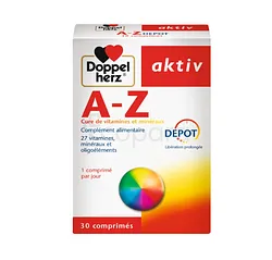 DOPPEL HERZ A-Z DEPOT BOITE DE 30 COMPRIMES