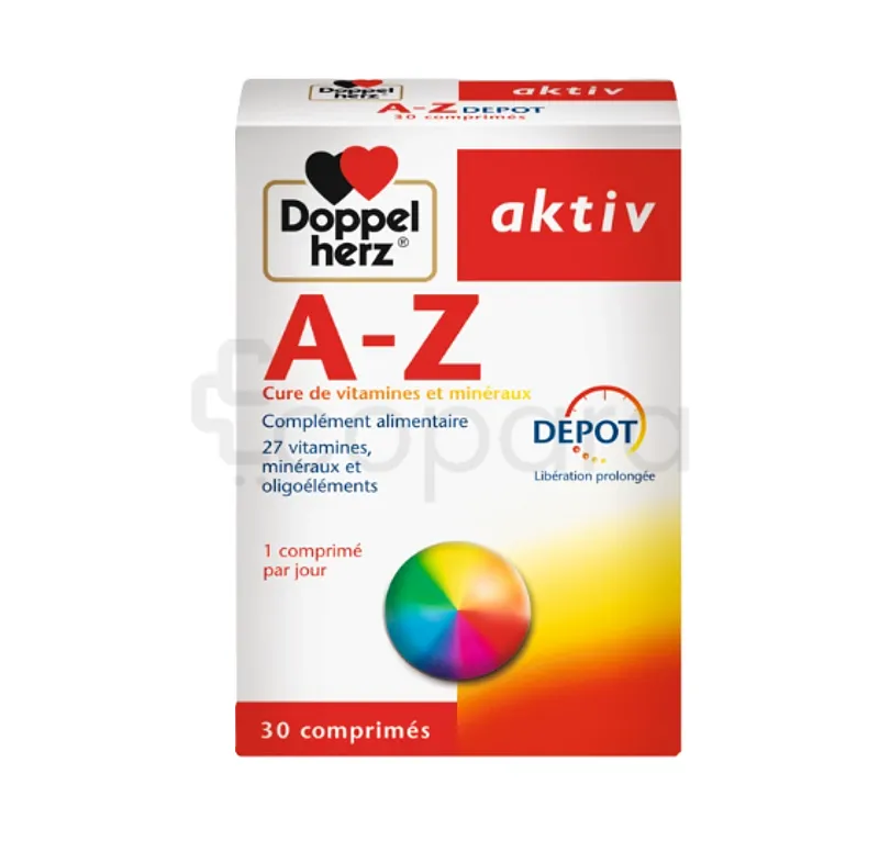 DOPPEL HERZ A-Z DEPOT BOITE DE 30 COMPRIMES