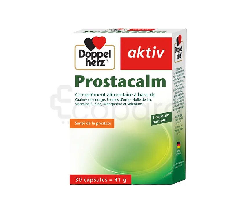 DOPPEL HERZ AKTIV PROSTACALM BOITE DE 30 CAPSULES