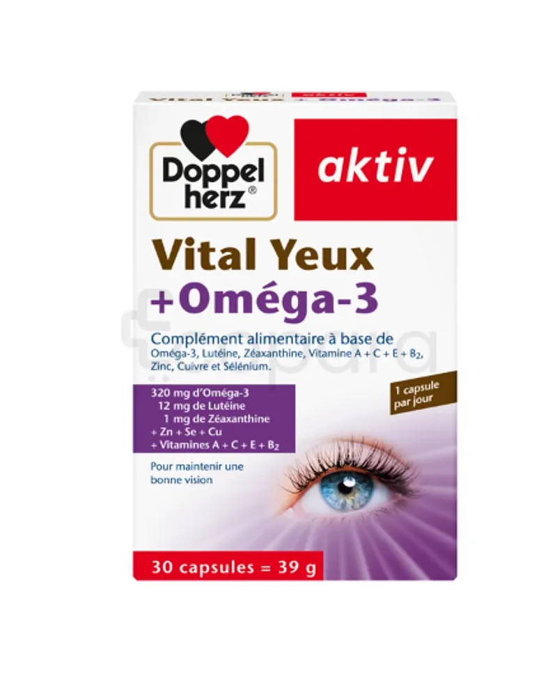 DOPPEL HERZ VITAL YEUX + OMEGA 3 B30 COMP