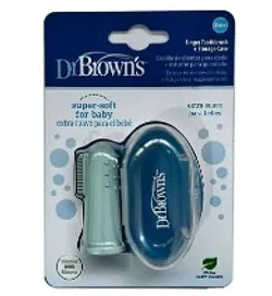 DR BROWN'S SILICONE FINGER TOOTHBRUSH REFERENCE HG126