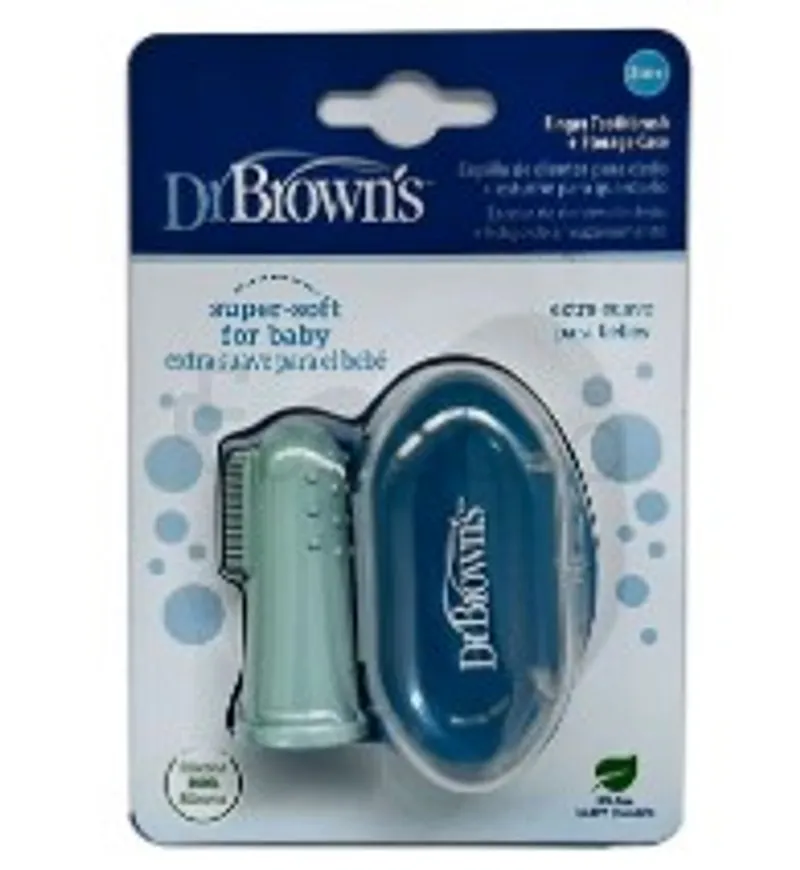DR BROWN'S SILICONE FINGER TOOTHBRUSH REFERENCE HG126