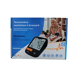 EASYPULSE TENSIOMETRE NUMERIQUE A BRASSARD NOIR