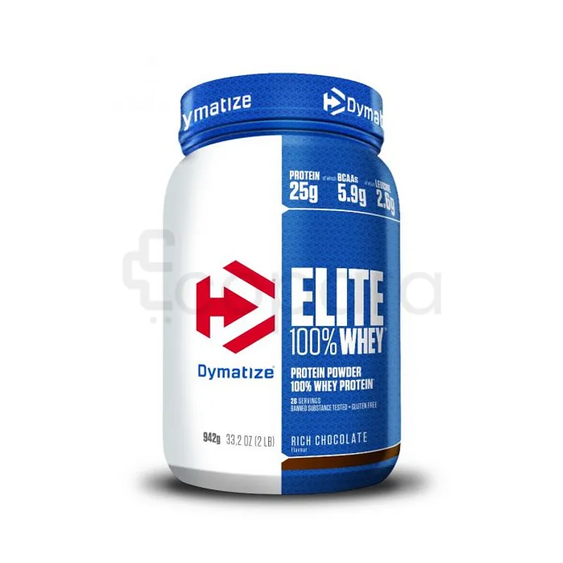 DYMATIZE ELITE WHEY 2LB RICH CHOCOLAT 940G REFERENCE DYM0217PMR