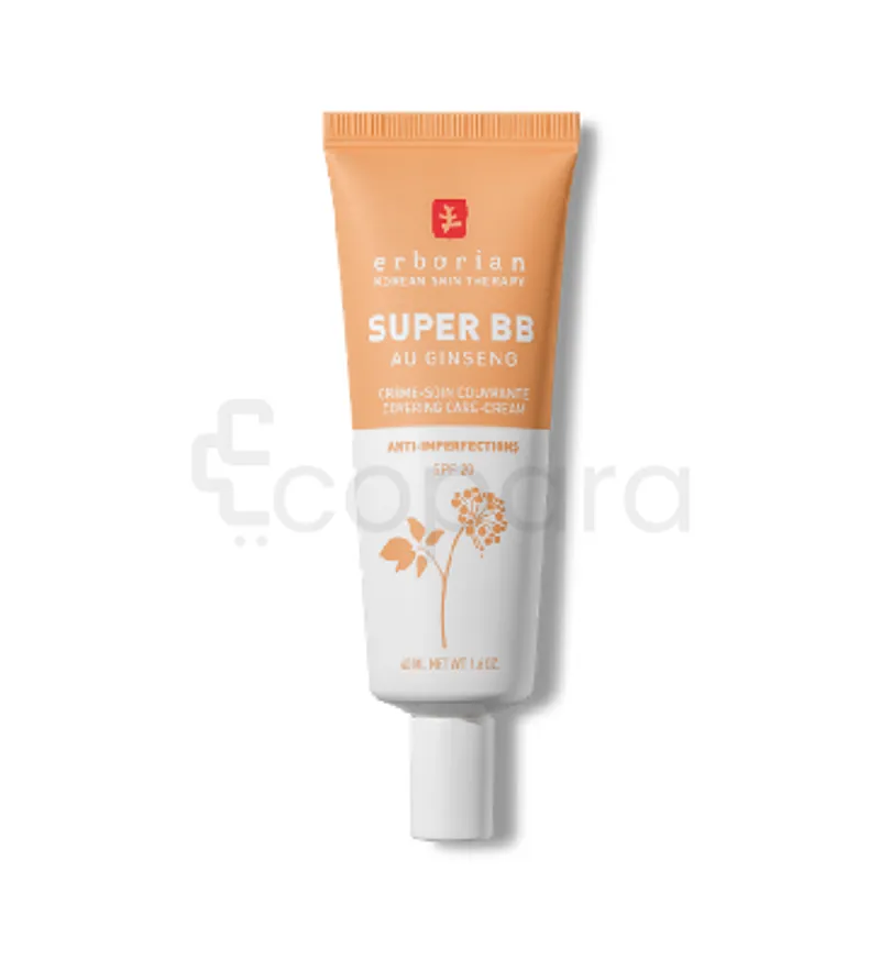 ERBORIAN SUPER BB CREME SOIN ANTI-IMPERFECTIONS SPF20 DORE 40ML