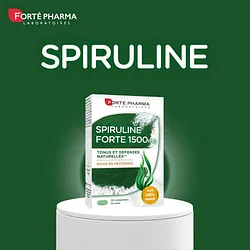 FORTE PHARMA SPIRULINE FORTE 1500MG BOITE DE 30 COMPRIMES