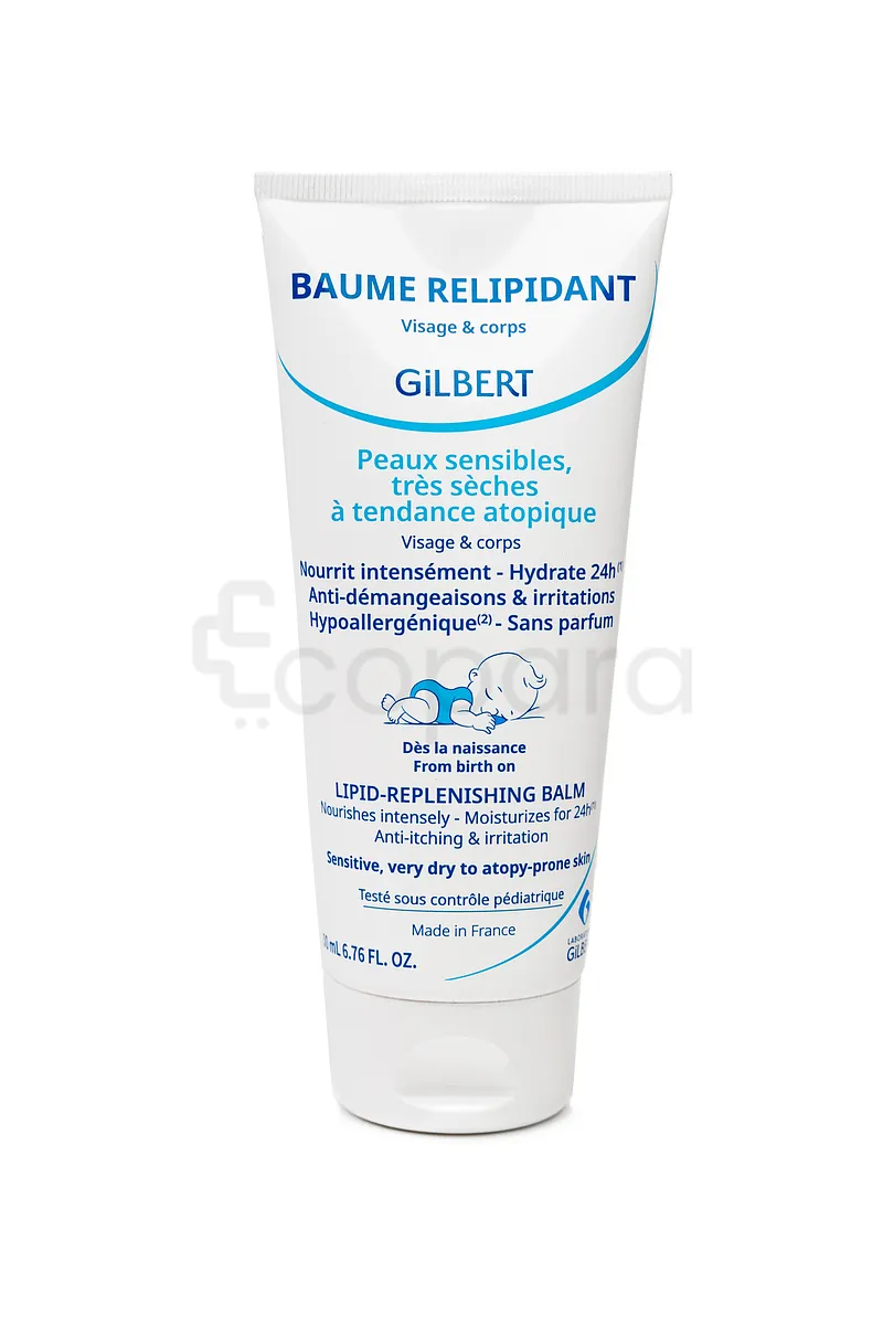 GILBERT BAUME RELIPIDANT VISAGE ET CORPS DES LA NAISSANCE 200ML