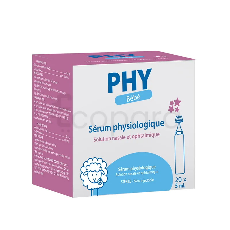 GILBERT PHY SERUM PHYSIOLOGIQUE 5ML BOITE DE 20