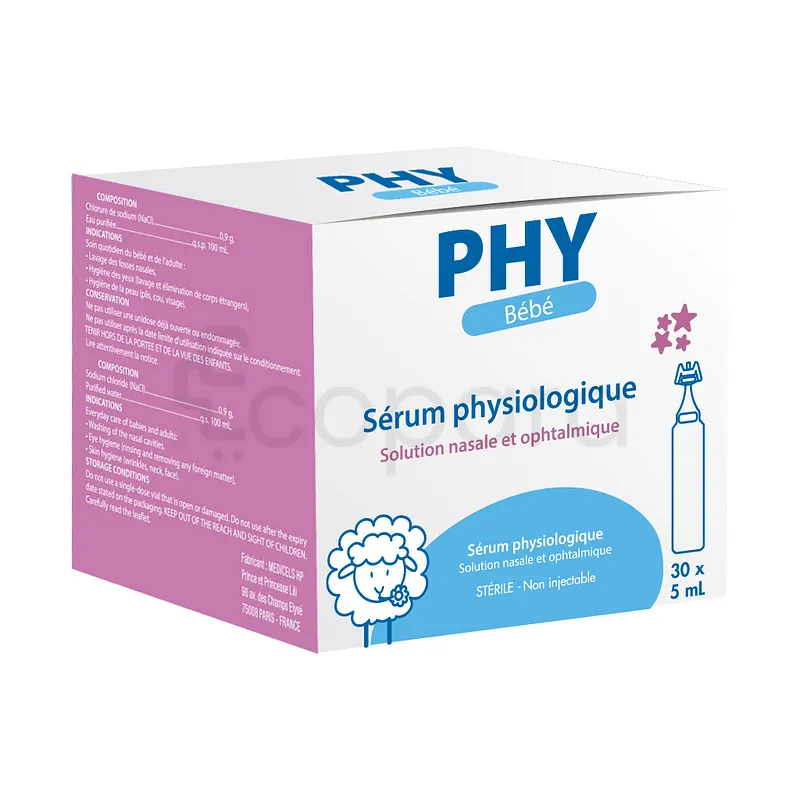GILBERT PHY SERUM PHYSIOLOGIQUE 5ML BOITE DE 30