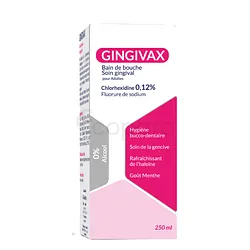 GINGIVAX BAIN DE BOUCHE GINGIVAL 250ML