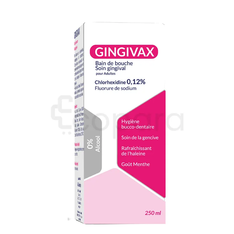 GINGIVAX BAIN DE BOUCHE GINGIVAL 250ML