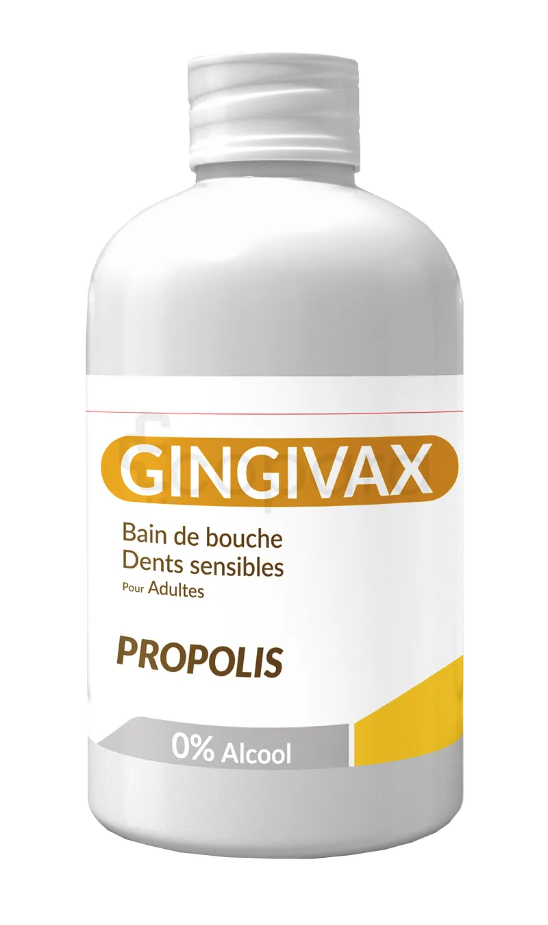 GINGIVAX BAIN DE BOUCHE PROPOLIS & CLOU DE GIROFLE 250ML