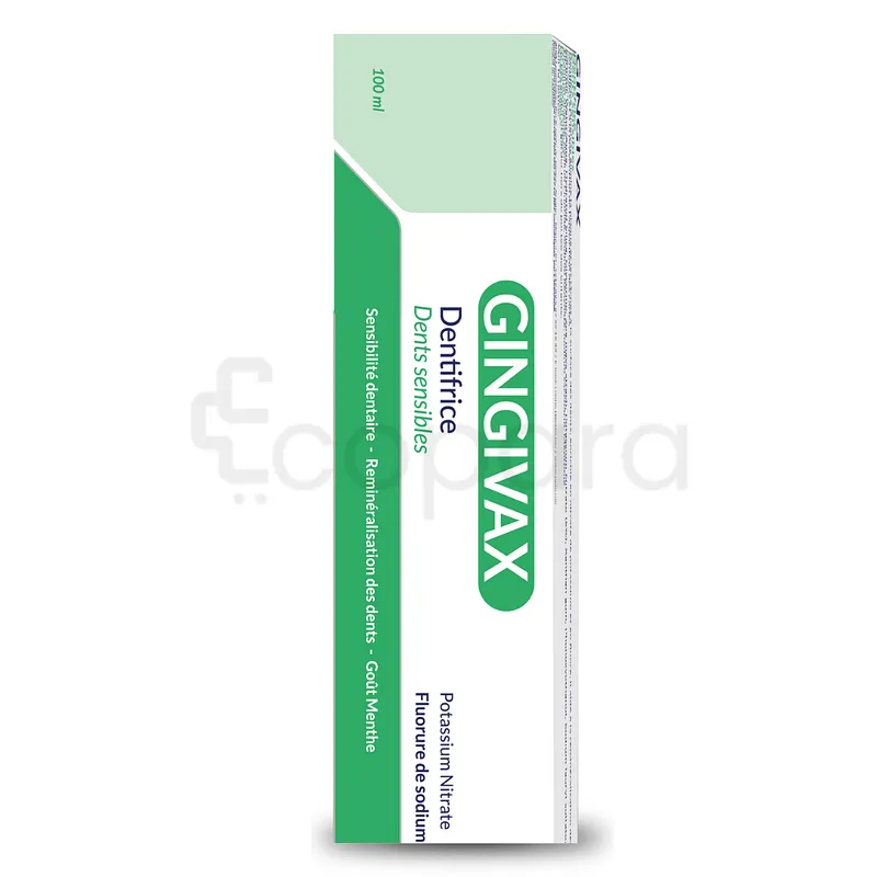 GINGIVAX DENTIFRICE DENTS SENSIBLES 100ML