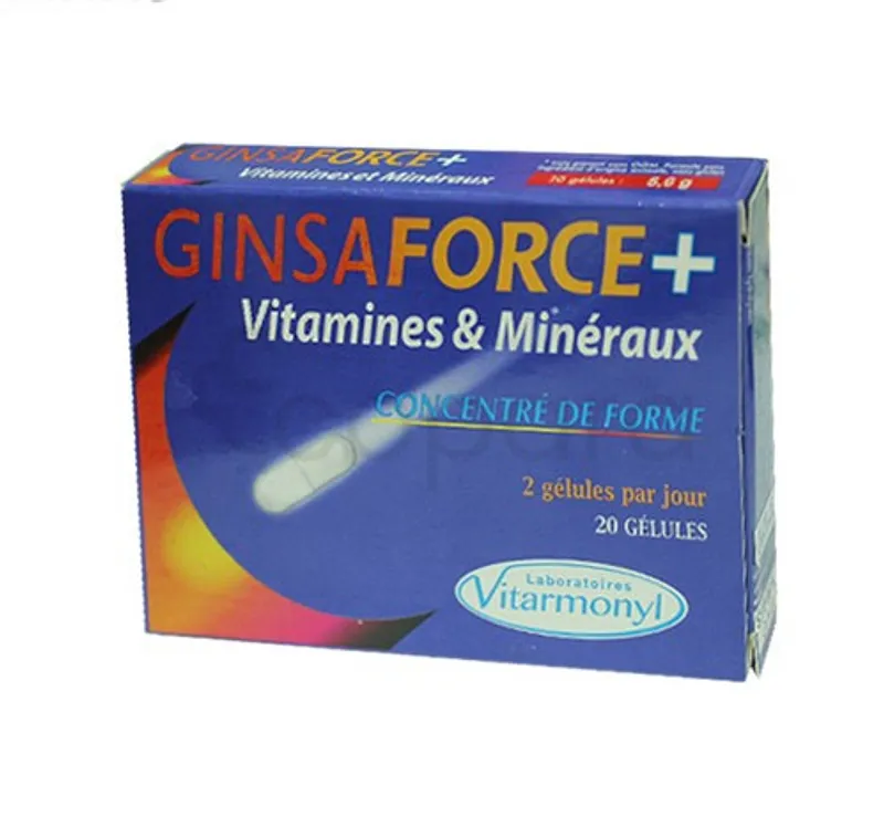 GINSAFORCE BOITE DE 30 COMPRIMES GM