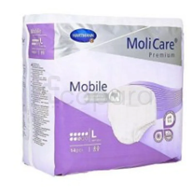 HARTMANN MOLICARE COUCHE MOBILE 6G TAILLE L BOITE DE 14 REFERENCE 166 015