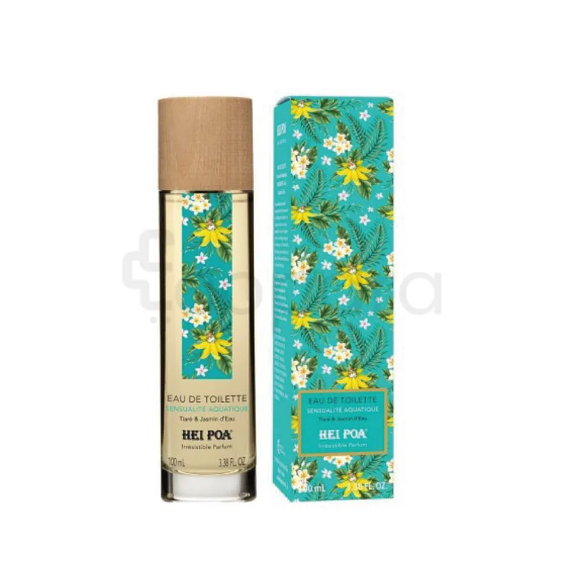 HEI POA EAU DE TOILETTE SENSUALITE AQUATIC TIARE & JASMIN 100ML