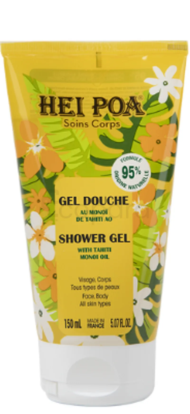 HEI POA GEL DOUCHE AU MONOI TAHITI AO VISAGE & CORPS 150ML