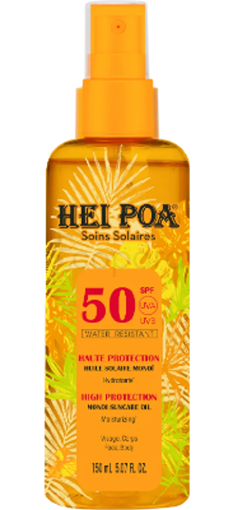 HEI POA HUILE SOLAIRE MONOI HYDRATANTE SPF50 CORPS 150ML