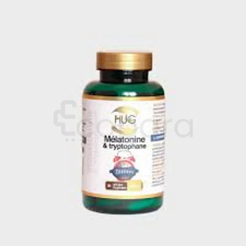 HUG YOUR LIFE MELATONINE ET TRYPTOPHANE BOITE DE 30 GELULES