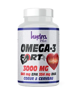 HYDRAPLUS OMEGA 3 FORT 3000MG BOITE DE 60 CAPSULES