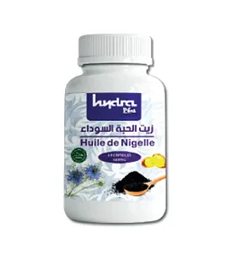 HYDRA PHYT'S HUILE DE NIGELLE 600MG BOITE DE 60 CAPSULES