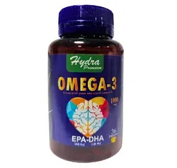 HYDRA PREMIUM OMEGA 3 1000MG BOITE DE 36 CAPSULES