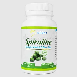 INDOKA SPIRULINE 500MG BOITE DE 240 COMPRIMES