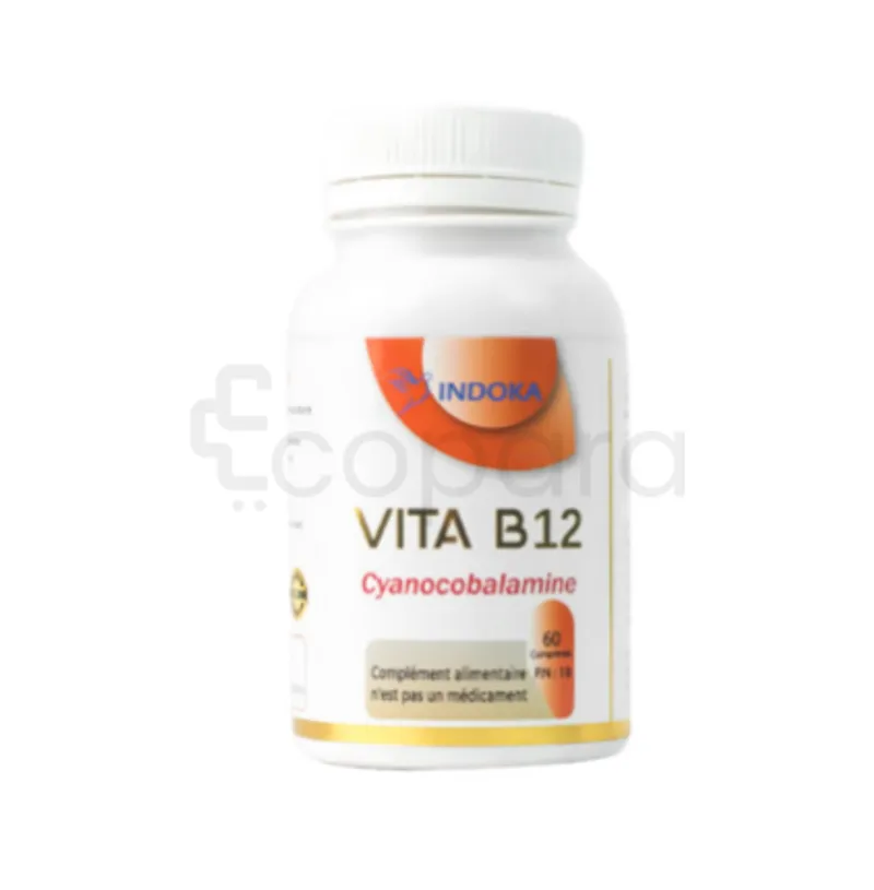 INDOKA VITAMINE B12 BOITE DE 60 COMPRIMES