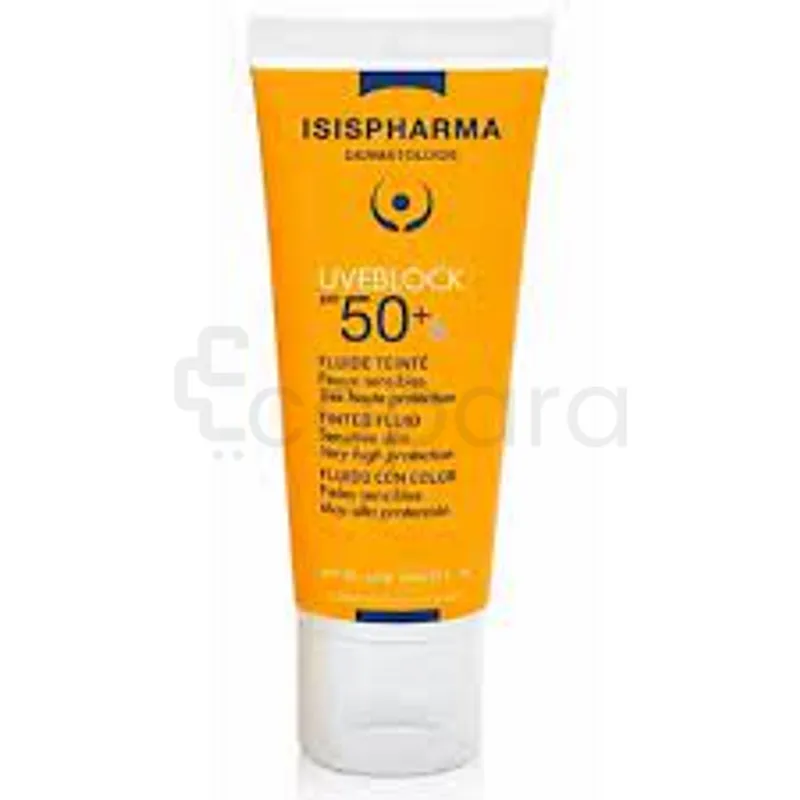 ISISPHARMA UVEBLOCK SPF50+ FLUIDE TEINTE CLAIRE 40ML REFERENCE COIVISI015