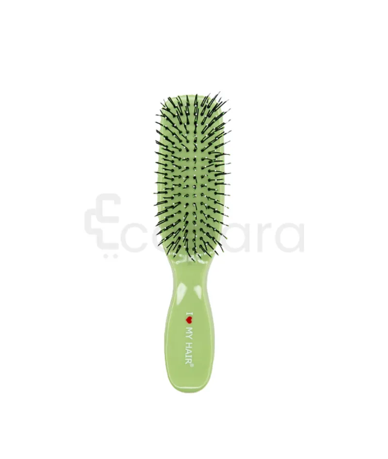 I LOVE MY HAIR BROSSE ENFANT KITTY VERT