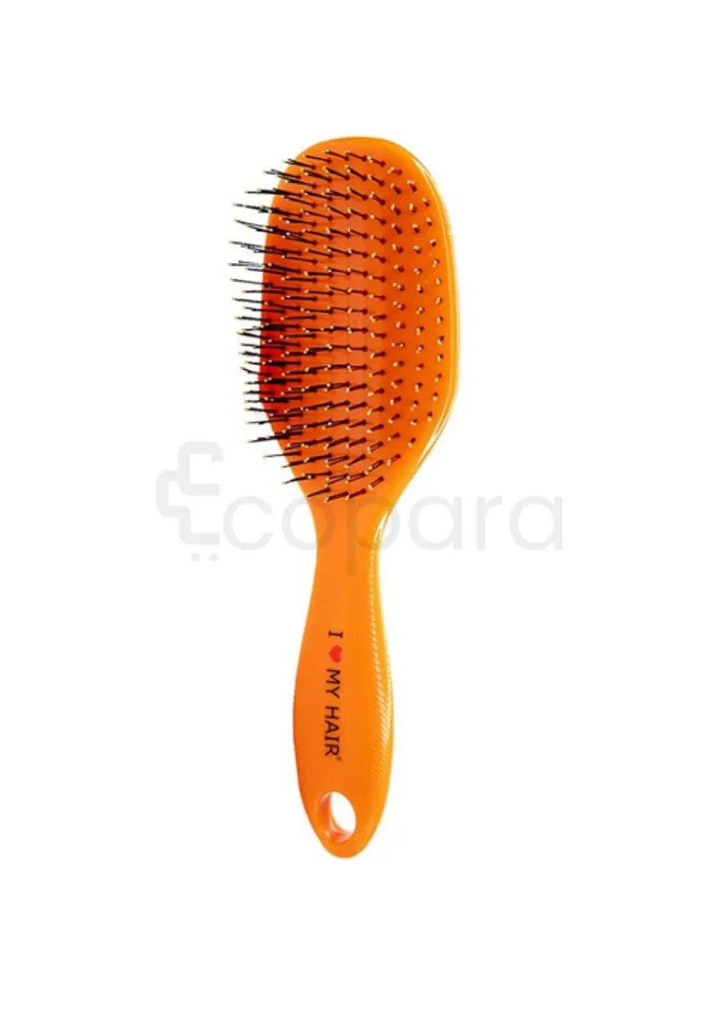 I LOVE MY HAIR BROSSE SPIDER CLASSIC ORANGE GRAND FORMAT