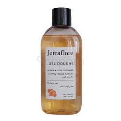 JERRAFLORE GEL DOUCHE FLEUR D'ORANGER ET ARGAN 500ML