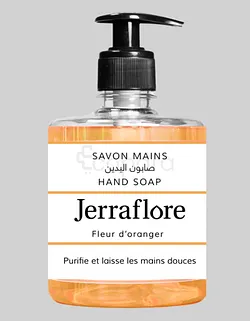 JERRAFLORE SAVON MAINS FLEUR D'ORANGER 500ML