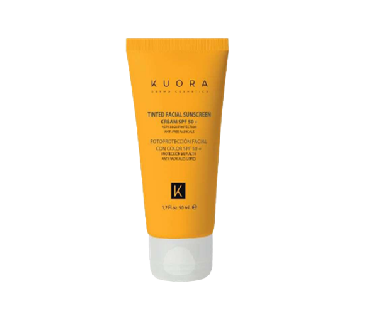 KUORA ECRAN SOLAIRE TEINTE SPF50+ 50ML