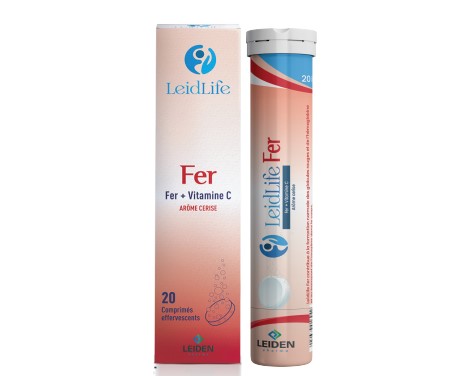 LEIDLIFE FER BOITE DE 20 COMPRIMES EFFERVESCENTS