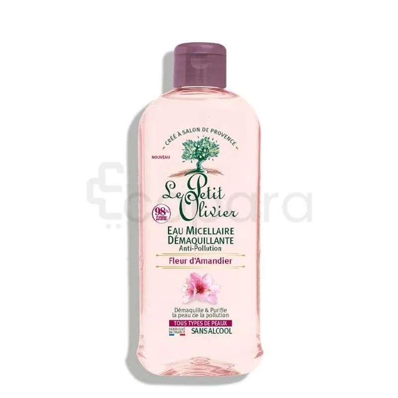 LE PETIT OLIVIER ANTI-POLLUTION EAU MICELLAIRE DEMAQUILLANTE FLEUR AMANDIER 400ML