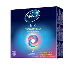 MANIX MIX BOITE DE 3 PRESERVATIFS