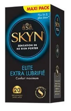 MANIX SKYN ELITE EXTRA LUBRIFIE BOITE DE 20