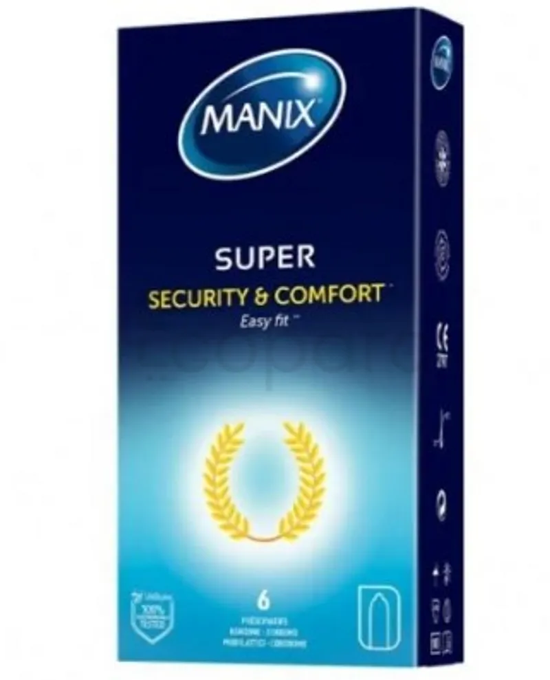 MANIX SUPER EASY BOITE DE 6