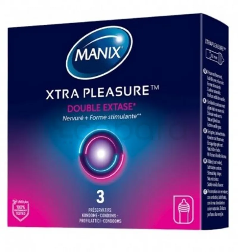 MANIX XTRA PLEASURE BOITE DE 3