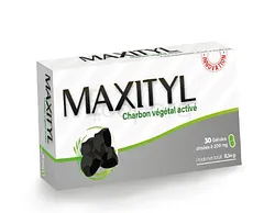 MAXITYL CARBON VEGERAL ACTIVE BOITE DE 30 GELULES