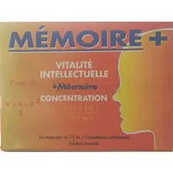 MEMOIRE PLUS BOITE DE 10 AMPOULES