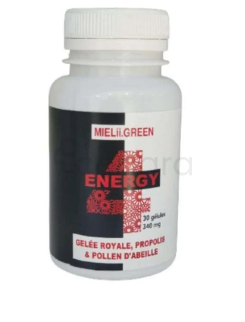 MIELII GREEN ENERGY 340MG BOITE DE 30 GELULES