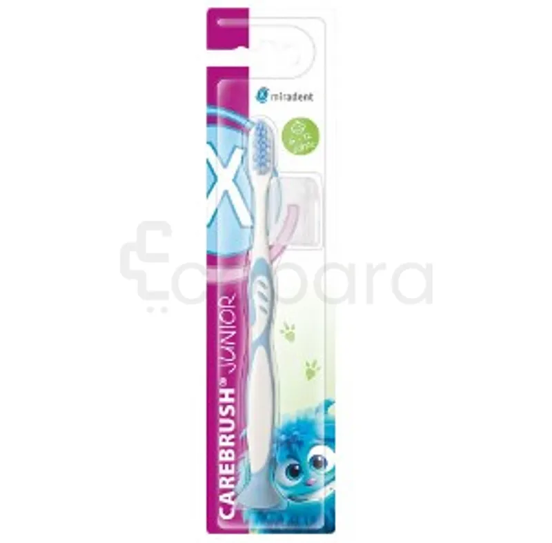 MIRADENT CAREBRUSH JUNIOR BROSSE A DENT 6-12ANS BLEU